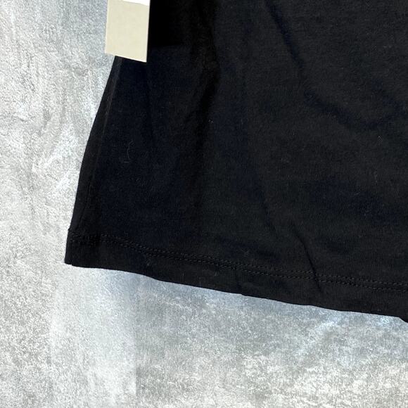 BP. Women's Black Justin Changes Bieber Graphic Crewneck Crop Short Sleeve Tee - Picture 6 of 8